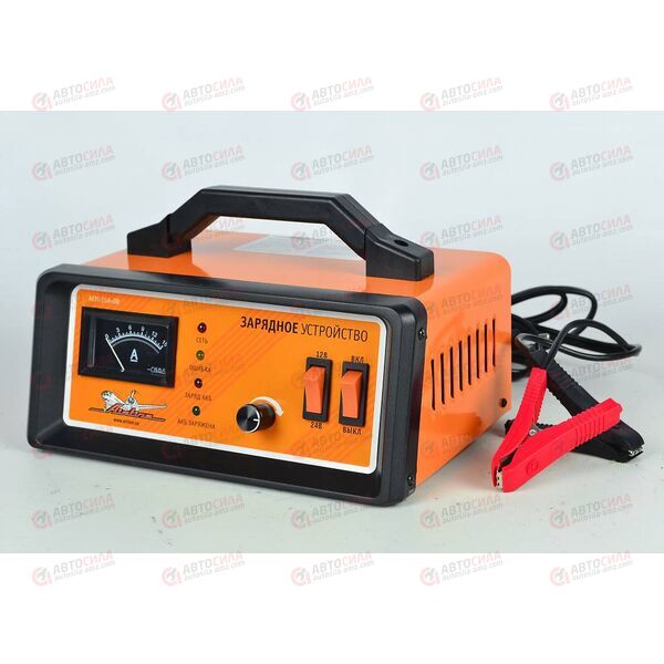 Зарядное устройство 12V-24V 0-15A амперметр, импульсное, ручная регул. AIRLINE, изображение 2