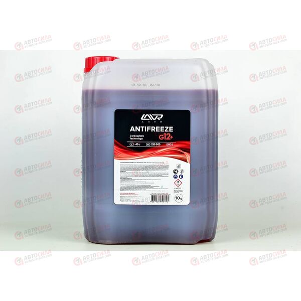 Антифриз LAVR - 40 град (красный) 10 кг (1 шт), изображение 2