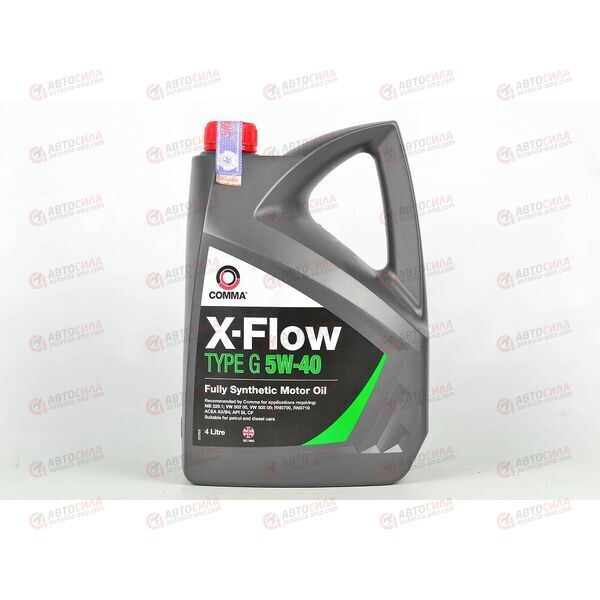 Масло ДВС COMMA 5W40 X-Flow SL/CF 4л, изображение 2