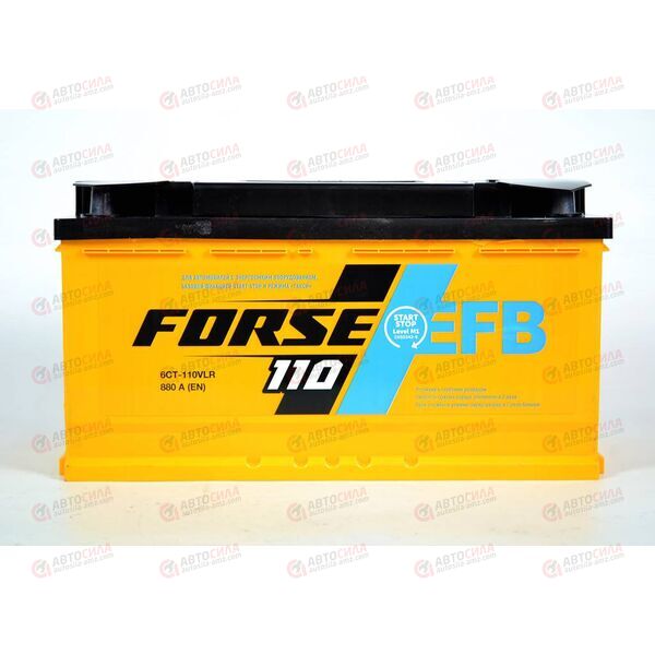 Аккумулятор 110VL FORSE EFB (R+) (0) (пт 880)(353х175х190) 2019 год, изображение 2
