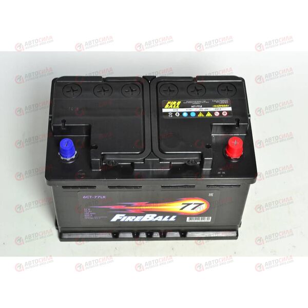 Аккумулятор 77VL FIRE BALL (R+) (0) (пт 650)(276х175х190) 2019 год, изображение 3