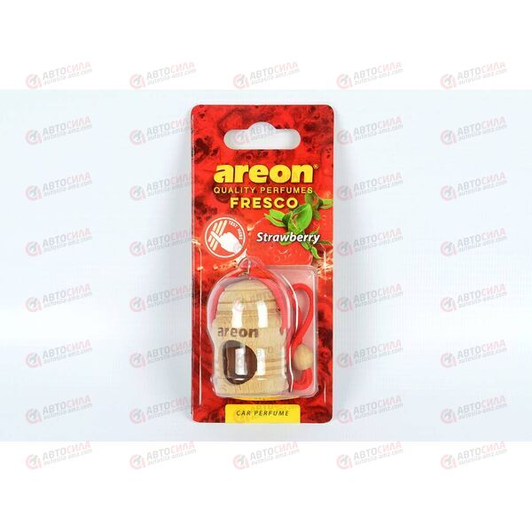 Ароматизатор подвесной Fresco Клубника Areon, изображение 3