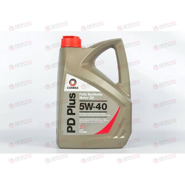 Масло ДВС COMMA 5W40 DIESEL PD SM/CF 4л, изображение 2