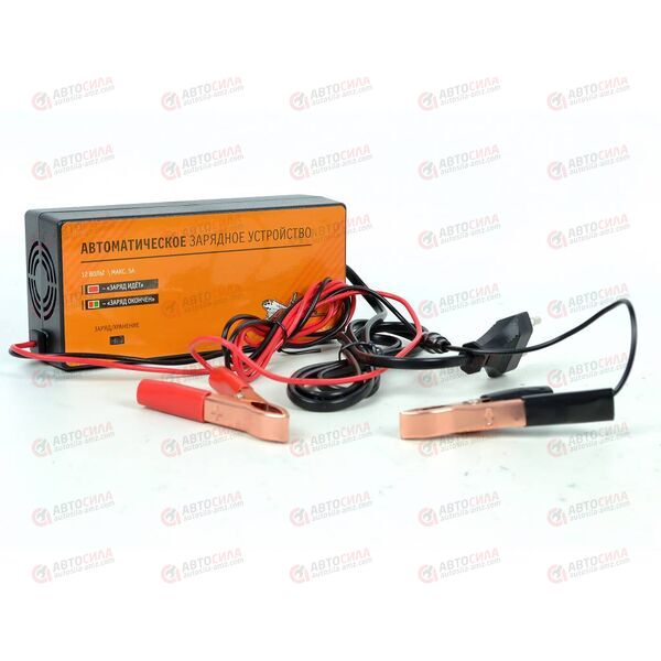 Зарядное устройство 12V-5A автоматическое, импульсное AIRLINE, изображение 2