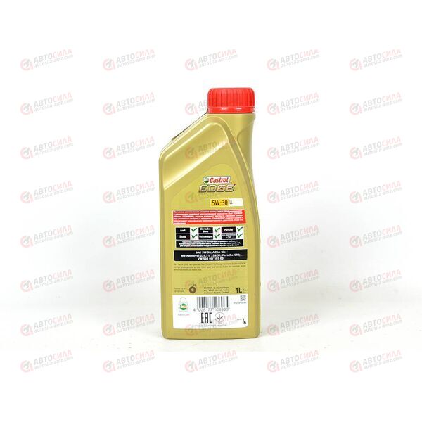 Масло ДВС Castrol 5W30 Edge LL 1 л, изображение 3