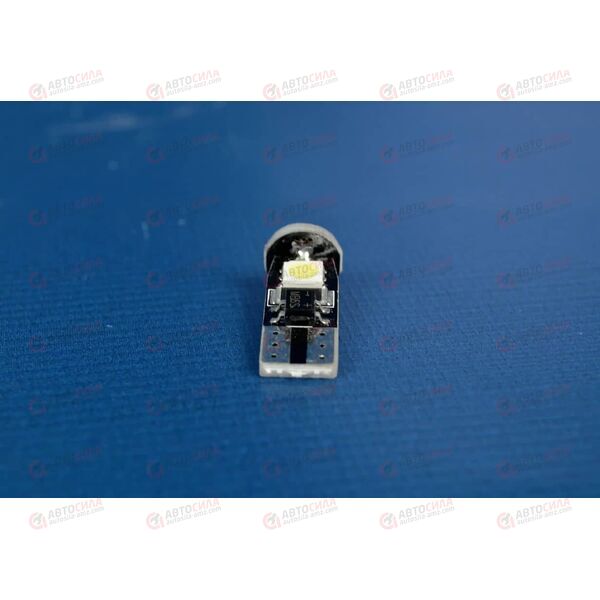 Лампа с/диод 12В 5 Ватт (б/цоколя) W5W 3SMD белая (с резистором) (уп.10шт) Nord Yada, изображение 3