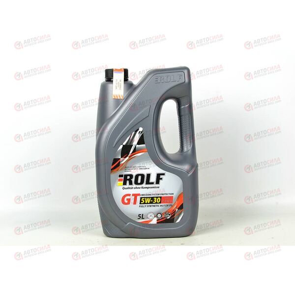 Масло ДВС ROLF 5W30 SN/CF GT C2/C3 Пластик 5 л, Емкость: 5 л, изображение 3