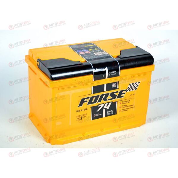 Аккумулятор 74VL FORSE (L+) (1) (пт 760)(276х175х190) 2020 год, изображение 3