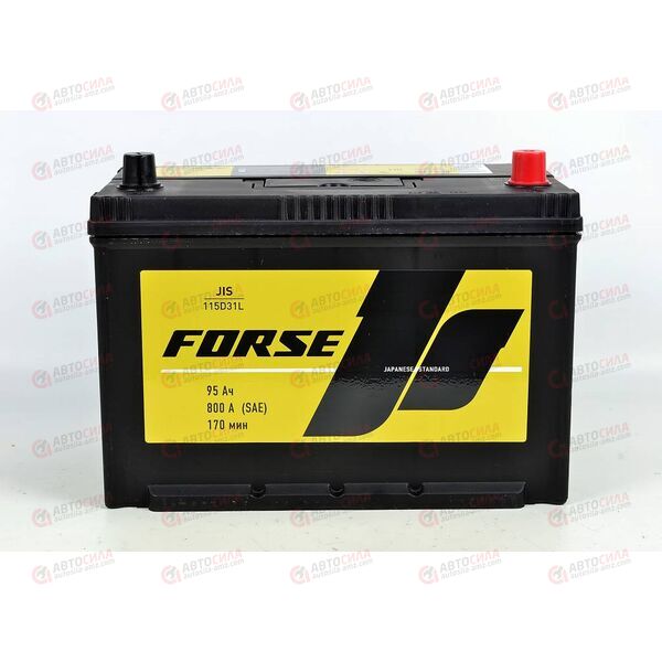 Аккумулятор 95VL FORSE ASIA (R+) (0) SMF (пт 800)(302х172х220) 2020 год КОРЕЯ, изображение 2