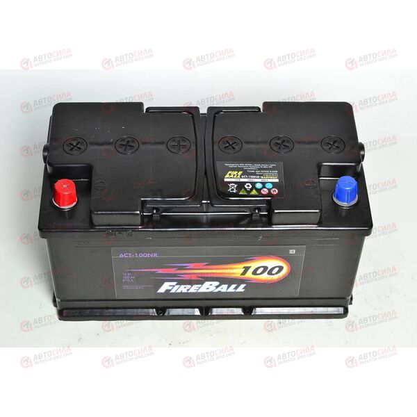 Аккумулятор 100VL FIRE BALL (L+) (1) (пт 810)(353х175х190) 2020 год, изображение 3