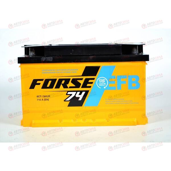 Аккумулятор 74VL FORSE EFB (L+) (1) (пт 710)(276х175х175) 2020 год, изображение 2