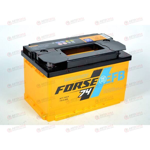 Аккумулятор 74VL FORSE EFB (L+) (1) (пт 710)(276х175х175) 2020 год, изображение 3