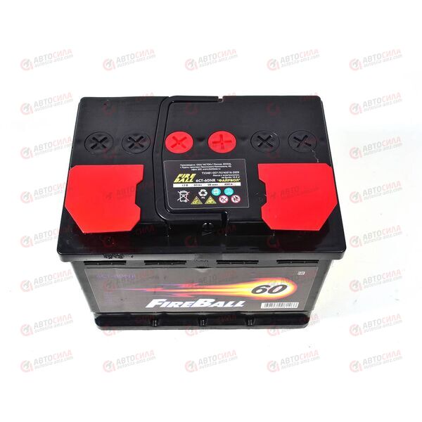 Аккумулятор 60VL FIRE BALL (R+) (0) (пт 510)(242х175х190) 2021 год, изображение 4