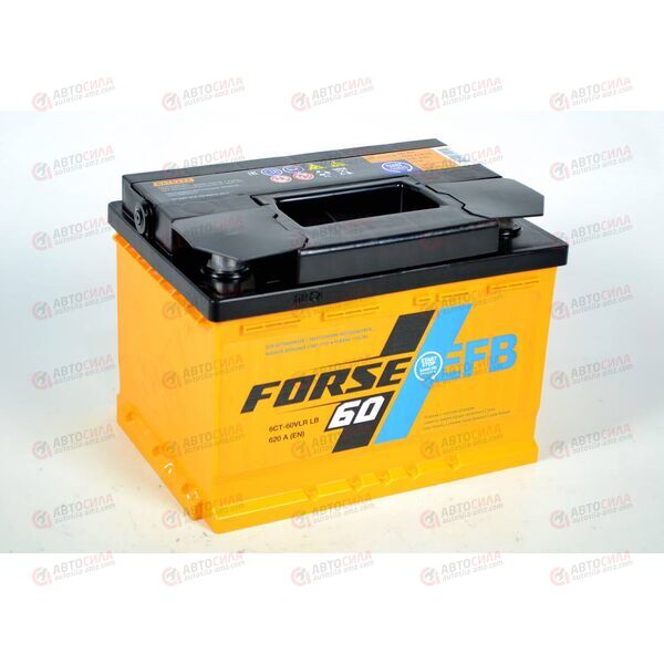 Аккумулятор 60VL FORSE EFB (R+) (0) (пт 620)(242х175х175) 2021 год, изображение 3