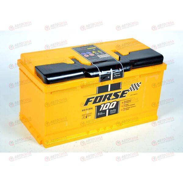 Аккумулятор 100VL FORSE (R+) (0) (пт 910)(353х175х190) 2021 год, изображение 3