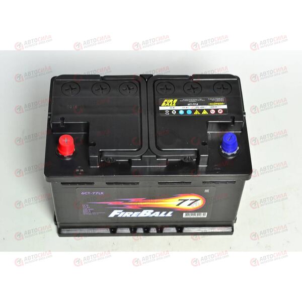 Аккумулятор 77VL FIRE BALL (L+) (1) (пт 670)(276х175х190) 2021 год, изображение 3