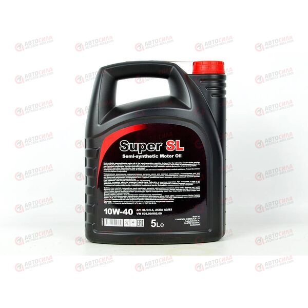 Масло ДВС Chempioil 10W40 SL/CH-4 Super SL 5 л, изображение 3
