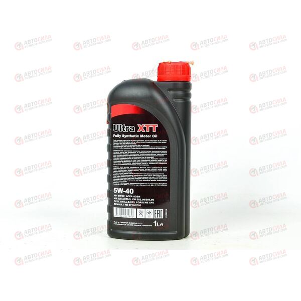 Масло ДВС Chempioil 5W40 SN/CF Ultra XTT 1 л, изображение 3