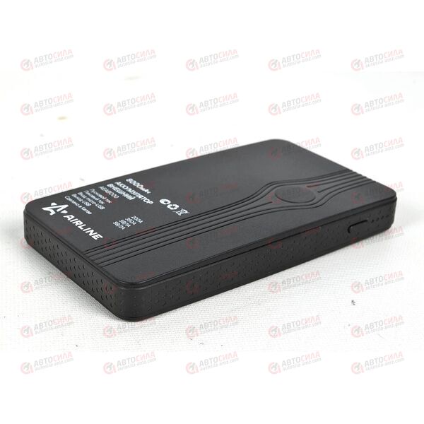 Аккумулятор внешний универсальный (Booster) 8000мАч: USB 5V/2A, пуск ДВС 350А, фонарь AIRLINE, изображение 4