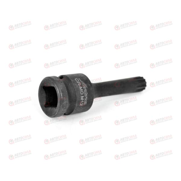 Головка 1/2 дюйма ударная внешний SPLINE M12 DR AIRLINE, изображение 2