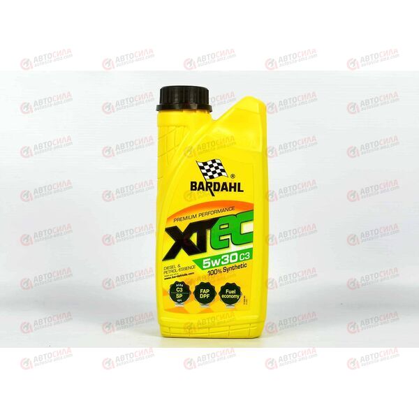 Масло ДВС Bardahl 5W30 XTEC C3 SP 1 л, изображение 2