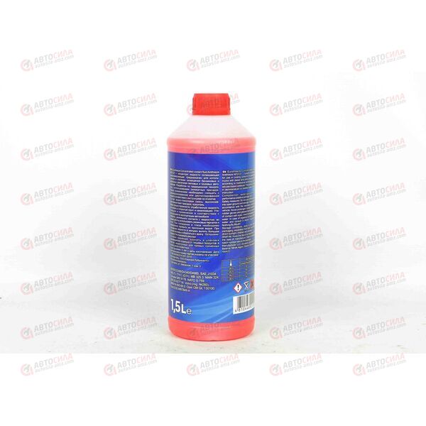 Антифриз концентрат EUROFREEZE 1,5 л (КРАСНЫЙ) AFG12+, изображение 2