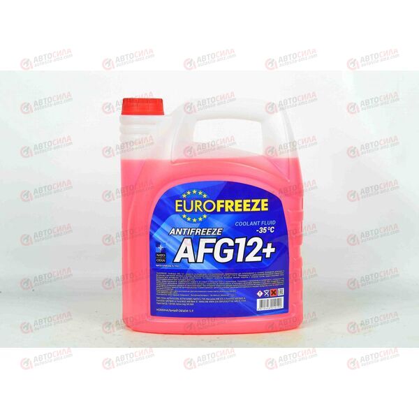 Антифриз EUROFREEZE AFG12+ - 35 град (КРАСНЫЙ) 5 л, изображение 2