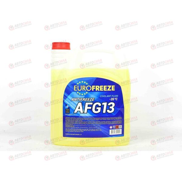 Антифриз EUROFREEZE AFG13 - 35 град (ЖЕЛТЫЙ) 5 л, изображение 2