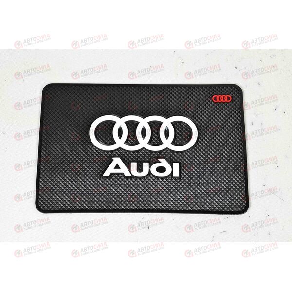 Коврик торпеды (20*13 см) AUDI (черный) AV, изображение 2