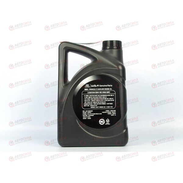 Масло ДВС MOBIS 5W20 Premium LF Gasoline SM GF-4 4 л, Емкость: 4 л, изображение 3