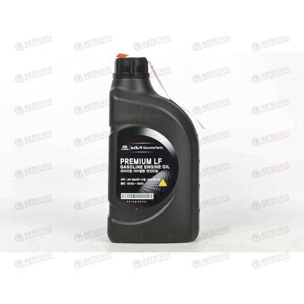 Масло ДВС MOBIS 5W20 Premium LF Gasoline SM GF-4 1 л, Емкость: 1 л., изображение 2