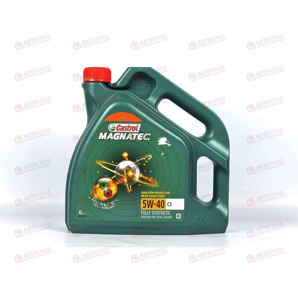 Масло ДВС Castrol 5W40 Magnatec C3 SN 4 л, Емкость: 4 л, изображение 2