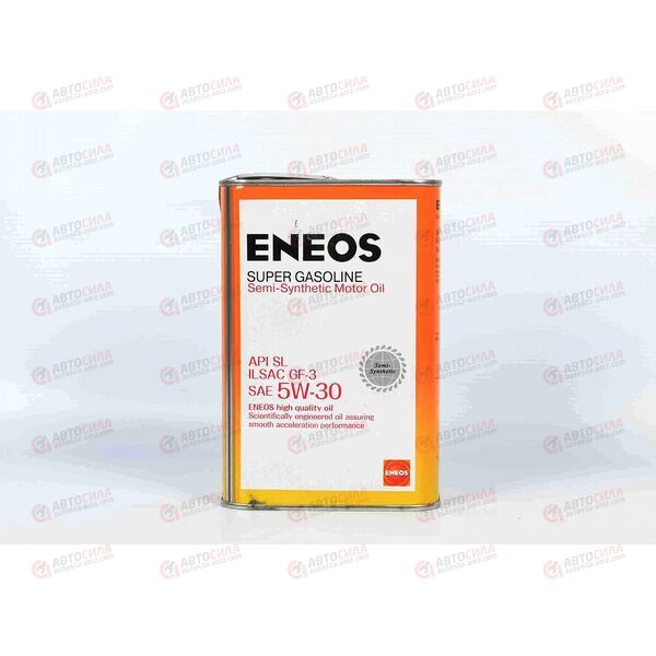 Масло ДВС Eneos 5W30 Super Gasoline SL п/с ж/б 1 л, Емкость: 1 л., изображение 2
