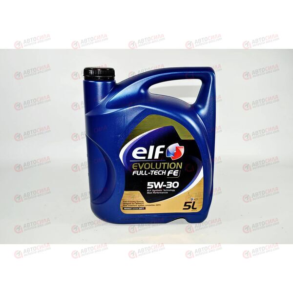 Масло ДВС ELF 5W30 Full-Tech FE Evolution 5 л, изображение 2