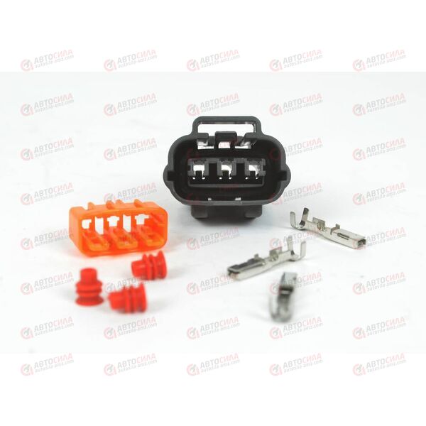 Разъем катушки зажигания (3-х конт) (AX6693S) Cargen, изображение 2