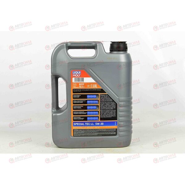 Масло ДВС LIQUI MOLY 5W30 Special Tec LL A3/B4 SL 5 л (2448), Емкость: 5 л, изображение 3