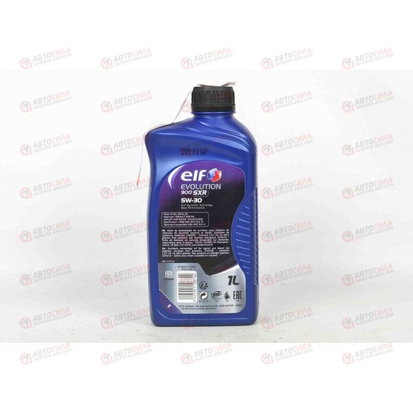 Масло ДВС ELF 5W30 SXR Evolution 900 SL/CF A5/B5 1 л EU, изображение 3