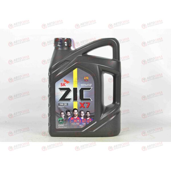 Масло ДВС ZIC 5W30 X7 SP/GF-6 4 л, изображение 2