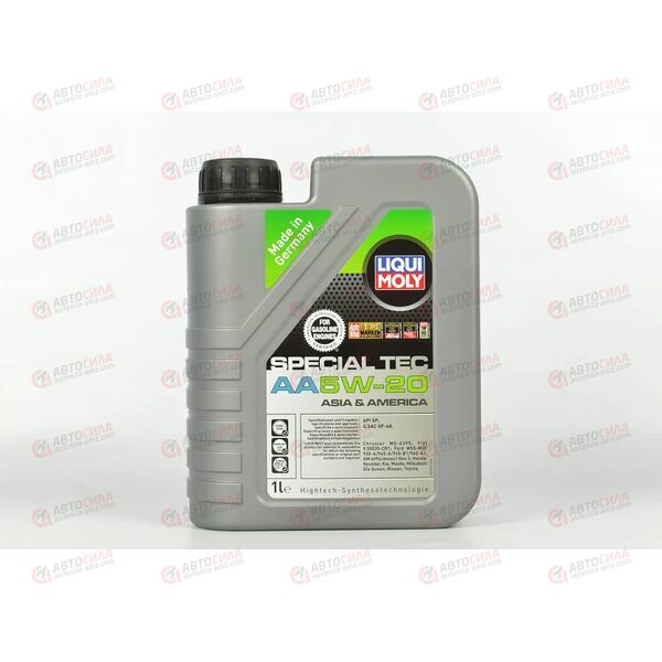 Масло ДВС LIQUI MOLY 5W20 Special Tec AA SP GF-6A 1 л, Емкость: 1 л., изображение 2