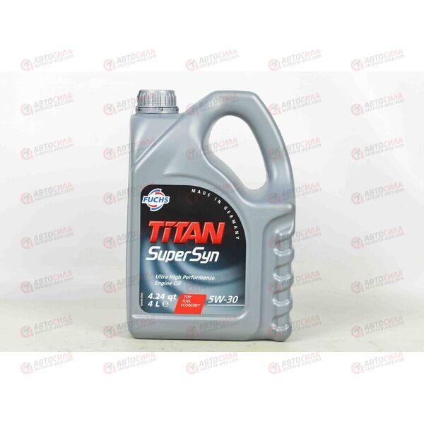 Масло ДВС FUCHS 5W30 TITAN SUPERSYN 4 л, изображение 2