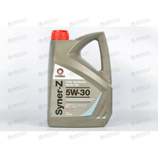 Масло ДВС COMMA 5W30 SYNER-Z 4 л, изображение 2