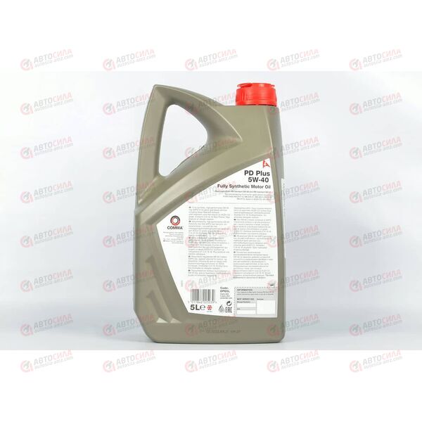 Масло ДВС COMMA 5W40 DIESEL PD SM/CF 5л, изображение 3