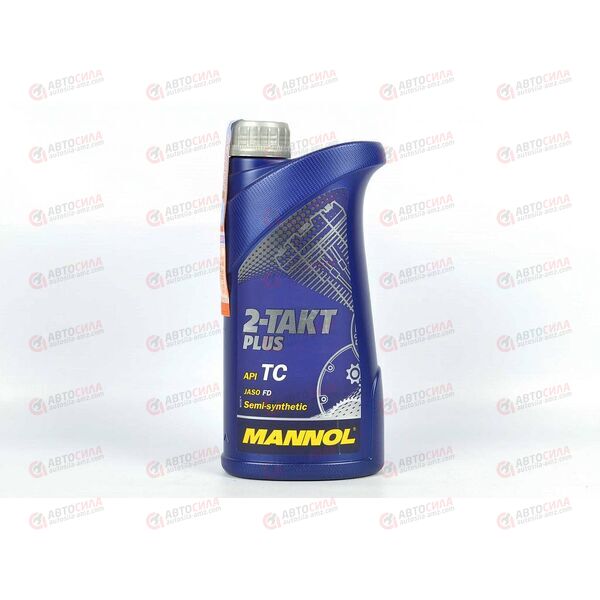 Масло ДВС 2Т Mannol Plus TC 1 л, изображение 2