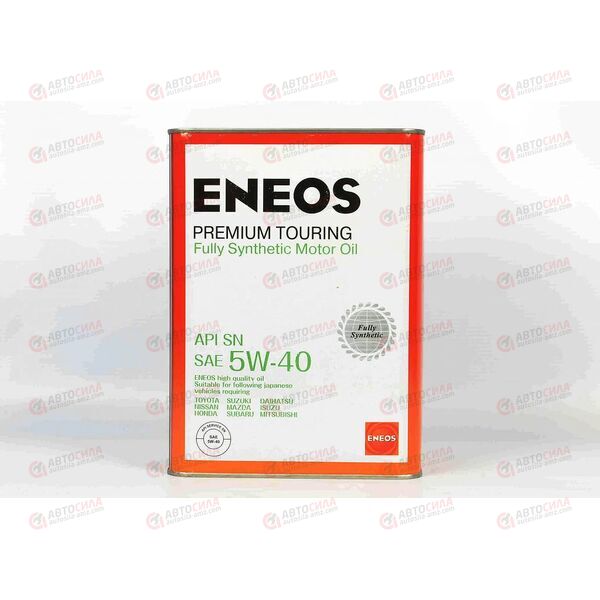 Масло ДВС Eneos 5W40 Premium Touring SN ж/б 4 л, Емкость: 4 л, изображение 2