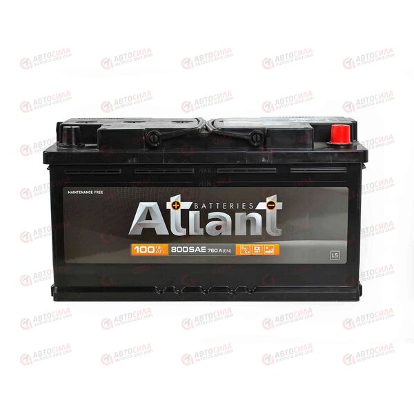 Аккумулятор 100VL ATLANT (R+) (0) (пт 760)(353х175х190) 2022 год, изображение 2