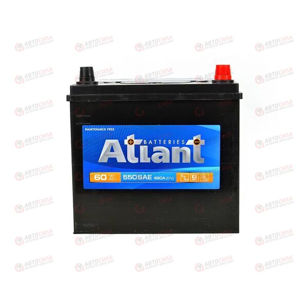 Аккумулятор 60VL ATLANT ASIA (R+) (0) SMF (пт 480)(230х175х220) 2022 год, изображение 2