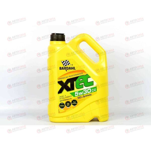 Масло ДВС Bardahl 5W30 XTEC C4 5 л, изображение 2