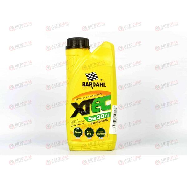 Масло ДВС Bardahl 5W30 XTEC C4 C3/C4 1 л, изображение 2