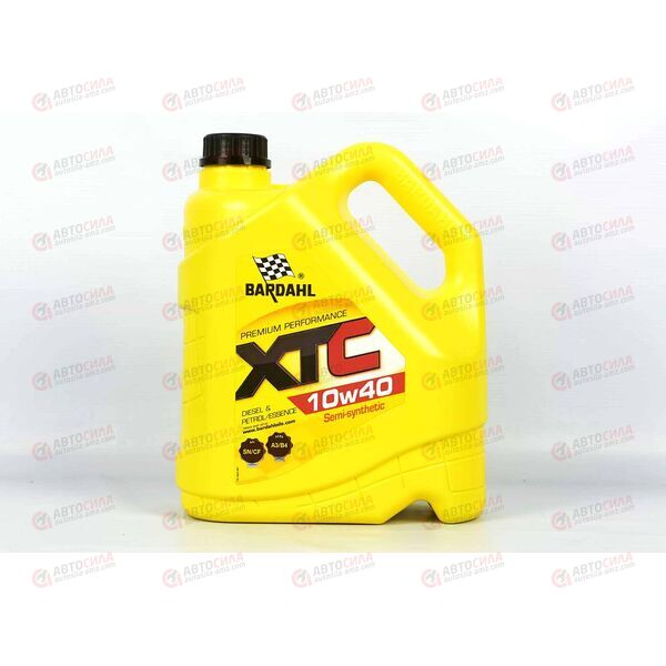 Масло ДВС Bardahl 10W40 SN/CF XTC 4 л, Емкость: 4 л, изображение 2