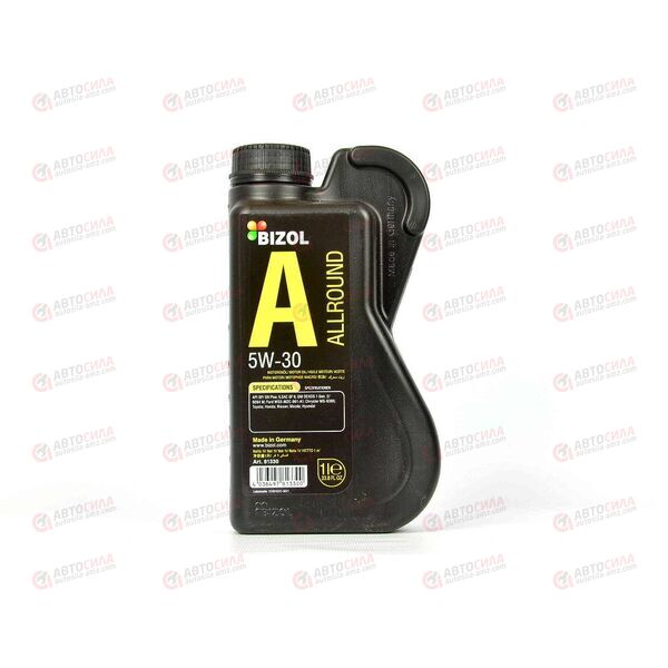Масло ДВС BIZOL 5W30 SP/SN Plus GF-6A Allround 1 л (12 шт), Емкость: 1 л., изображение 2